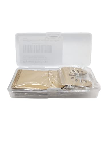 Diamond Oscillating Saw Blades - 4 Pack With Case #TOP7