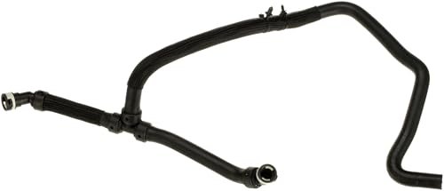 Gates 52071 Molded Coolant Hose, Modular (Branched) - 11/16" x 3/4" x 3/4" x 16 1/2" w/ 2 Female Quick Connectors, Protective Sleeve