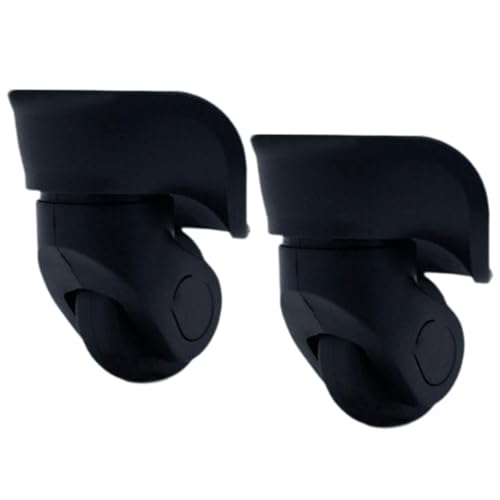 2X Suitcase Replacement Wheels Universal Luggage Accessories Sturdy Quiet Black Casters Repair Parts2