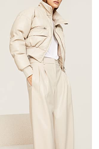 RTR Design Collective Wide Leg Faux Leather Pants4