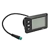 Alomejor Electric LCD Display 36V 48V LCD GD01 Display 5 Pin Plug for 22.2mm Handlebar #3