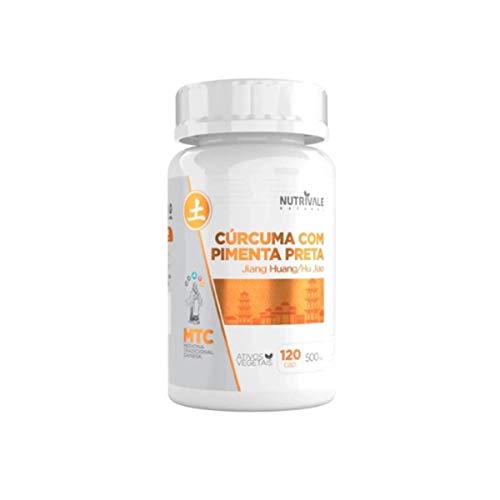 Kit 3x Cúrcuma Longa Com Pimenta Preta 650mg 120 capsulas