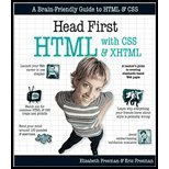 Head First HTML With CSS & XHTML (06) by Freeman, Eric T - Freeman, Elisabeth - Robson, Elisabeth [Paperback (2005)]