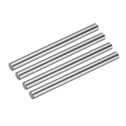 uxcell 4 Pcs Linear Motion Rod Shaft Guide 8mm x 100mm (0.315