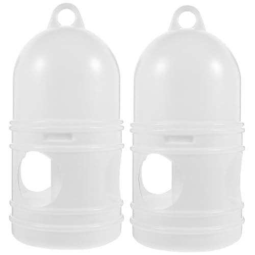 2pcs Pigeon Drinking Fountain Bird Cage Water Cup Pigeon Feeder Birds Water Cup Bird Feeding Bowl Pigeon Feeding Bowl Birds Waterer Birds Water Feeder Cup Birds Feeding Cup