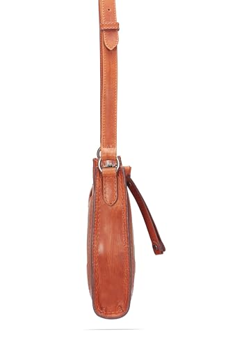 Image of Frye Women's Melissa Zip Crossbody Bag, Stylish Handbag with Adjustable Strap & Pockets