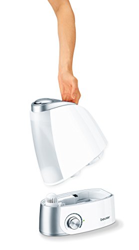 Beurer LB 44 Luftbefeuchter, Blanco/ Plateado-2
