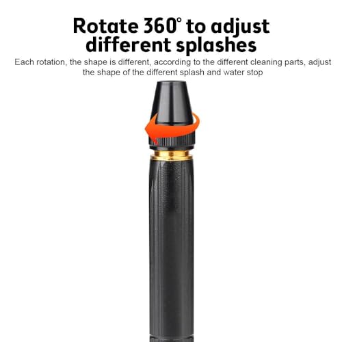 Image of Water Spray Gun for Car Wash Bike Washing Spray Gun for 1 /2 inch Hose Pipe High Pressure Water Gun Nozzle Adjustable Car Washer Gun Jet Spray for Car Wash Water Spray Nozzle for Garden & Window