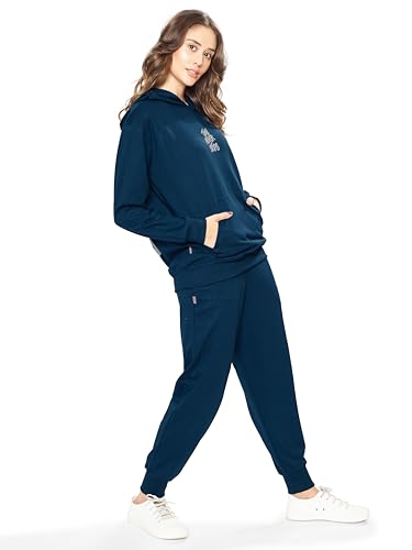 Image of WEET Women Printed Hoodie & Joggers Track Suit Set