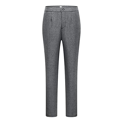 MODFUL Women's Business Pant Suit Set 2 Piece Slim Fit Blazer Jacket One Button Buckle Closure Lady Work Suit for Office4