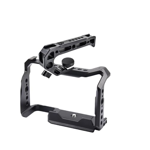 �݊���������܂�Sony A6700�p�J�����P�[�W�L�b�g�ɑΉ��B�ؐ��n���h����ARRI�ʒu���߃l�W�t���B�X�^�r���C�U�[���O�B(A6700 Cage Kit3)
