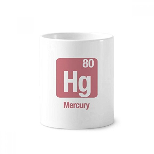 Cadeau science original : gobelet céramique Hg élément chimique pour enseignant