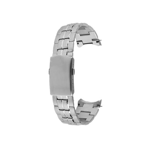 Bracelet en acier inoxydable 22mm montre Casio Edifice EFB-540 bracelet homme argent