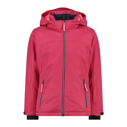 Veste de ski mixte enfant CMP anti-infiltration de neige avec capuche à boutons-pression