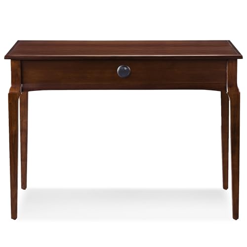 Image of Leick Home Stratus Desk, 42 inch, Heartwood Cherry