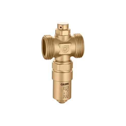 Caleffi Frostschutzventil iStop Serie 108 für Wärmepumpen ohne Umgebungsluftfühler (G 1 1/4' (AG) | 108701)