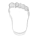 RM Foot Cookie Cutter for Baby Girl Boy Shower / Footprint / Party Favors