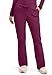 Cherokee Women's Workwear Scrubs Mid-Rise Core Stretch Drawstring Cargo Pant, Wine, Large