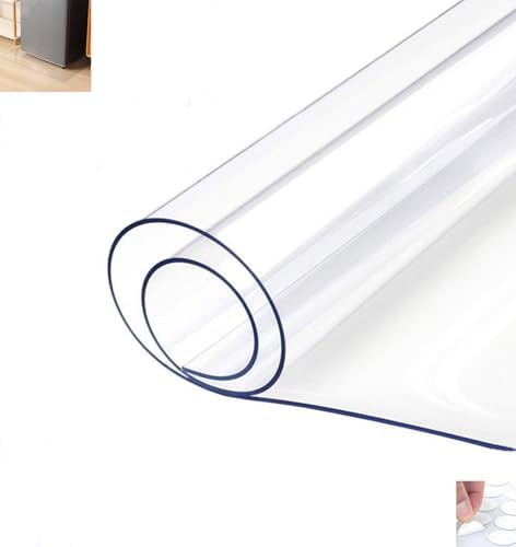 （22:00時点） UmiHome 冷蔵庫 マット 透明 小型冷蔵庫 200L以下 XSサイズ 49×60cm 厚さ2mm 滑り止め キズ防止 凹み防止 床保護シート 無色 国内正規六年以上保証