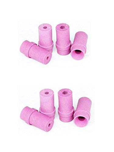 2 jeux de 4 Buses céramique roses pour Pistolet Sableuse