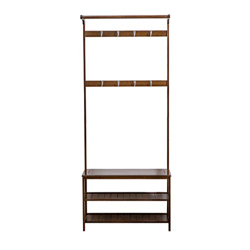 Wei-Luong Color retro Longitud 70cm Simples Pasillo zapatero Perchero piso zapatero Percha Combinación de zapatos de banco de la sala de la suspensión de 70 cm X 31 X 170.Plataforma de montaje en pare Cover