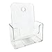 FixtureDisplays® 1-Tier Bi-Fold Brochure Holder 6