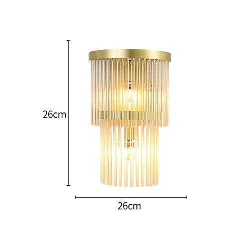 Lumière murale pour corridor et salon moderne avec douille E14 chic - 7