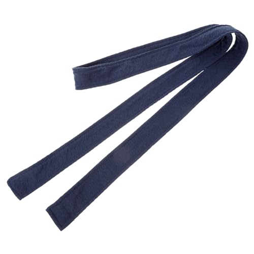 Strap Replacement Bathrobe Belt Polyester Dark Blue Hotel Tie for Men Women