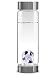 VitaJuwel Gemwater Infused Glass Bottle with Crystals Gemstone (Balance)
