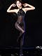 KUAIQI Sexy Body Dessous, Damen Nylon Bodystocking Catsuit, Women Bodysuit Sleepwear Sleeveless, Ouvert Sexy GläNzende öL GanzköRper Strumpfhose Plus Size，Für Sex Party Clubwear