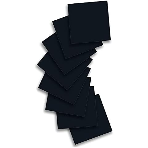 Infusible Ink Sheets Bundle for Mug Press,Black Infusible Ink Paper for Sublimation,8Pcs 12X12 Inch Cover