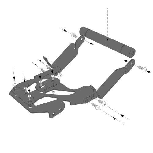 Support de navigation Tracer 9 GT+ KLAUER avec barre et rallonge