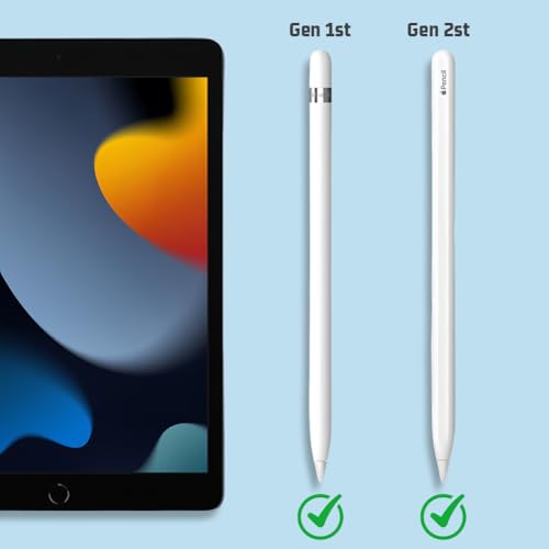 flintronic Tips Compatible with Apple iPad Pro pencil, 3 Pack Replacement Tips for Apple Pencil 2nd Gen & 1st Gen, High Sensitivity Pencil Nibs Replacement Tips for iPad Pro iPencil nibs - White - Image 3