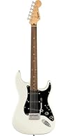 The Squier Sonic Stratocaster is ready to launch any musical adventure into warp speed, offering iconic Fender style and inspiring tone for players at any stage. This Strat sports a slim and inviting "C"-shaped neck profile and a thin, lightweight bo...