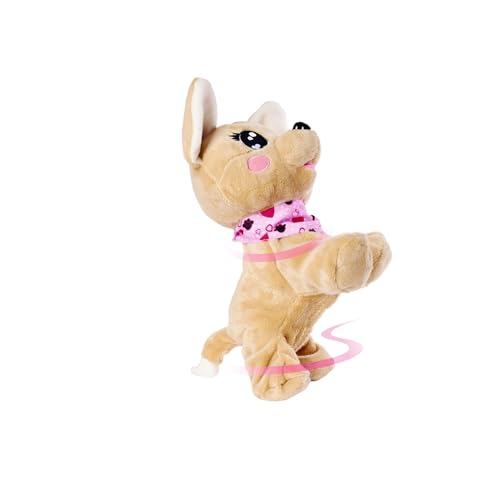 Simba 105893500 - Chichi Love Baby Boo, DEUTSCHE Version, Reagiert Auf 12 Sprachbefehle, Mit Über 60 Verschiedenen Sounds, 30cm, Chihuahua Plüsch Hund, Interaktives Haustier, Ab 3 Jahren