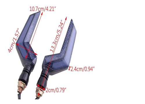 Intermitentes de moto para sustituir ópticas rotas con sistema M10 2
