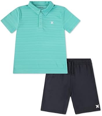 Polo and Shorts 2-Piece Outfit Set – Classic Casual Summer Combo
