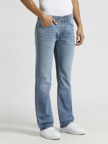 Image of Pepe Jeans Men's Regular Fit Mid Rise Jeans