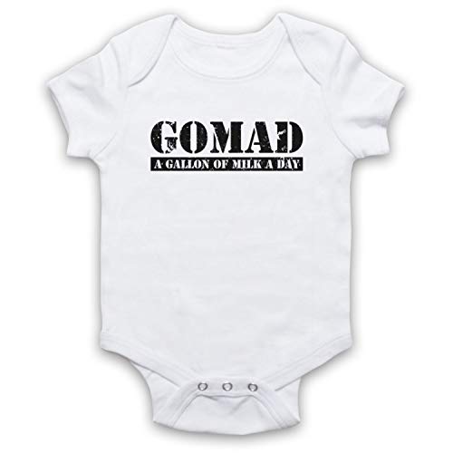 Barboteuse bébé GOMAD body d'été vêtements de musculation humour pour enfant