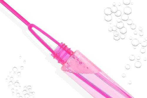 Henbrandt 24 x Large Bubble Swords - 110ml - 32cm - 4 Assorted Colours - Bubble Blower Party Favours Loot Bag Fillers - Kids Summer Toys for Girls and Boys - Image 5