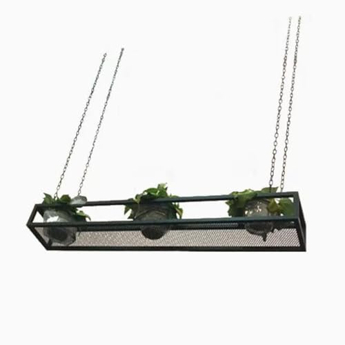 Support de casserole pour cuisine et étagère de montage au plafond stable - 2