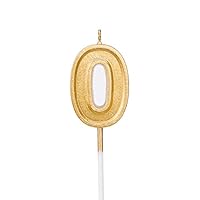 Algopix Similar Product 10 - LUTER Gold Glitter Happy Birthday Cake