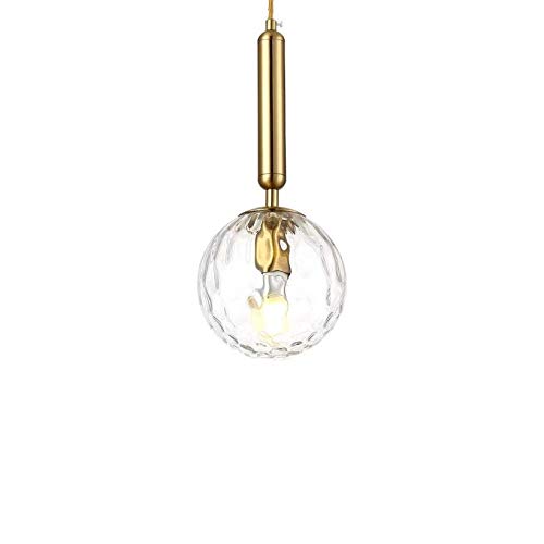 Suspension luminaire en verre lustre de salon design restaurant et chambre