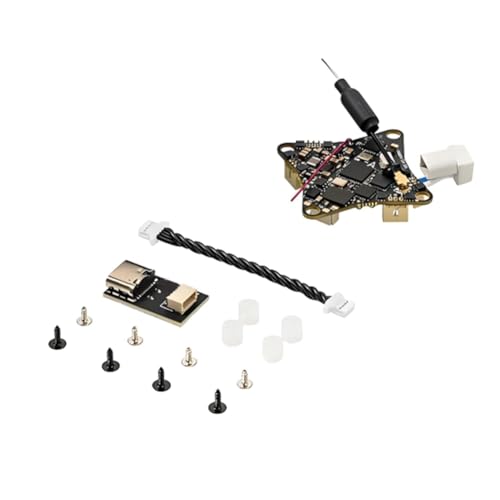 Heozlion Controlador de Vuelo Sin Escobillas 5 en 1 Matrix 1S Controlador de Vuelo Sin Escobillas AIO Accesorios ESC Integrados