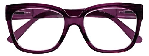 Remaldi Women's Bampton Reading Glasses, Berry, 1.25 - Image 4