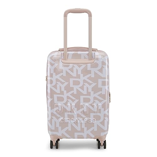 Image of DKNY Deco Signature Range Light Pink Color 20 inch Cabin Trolley