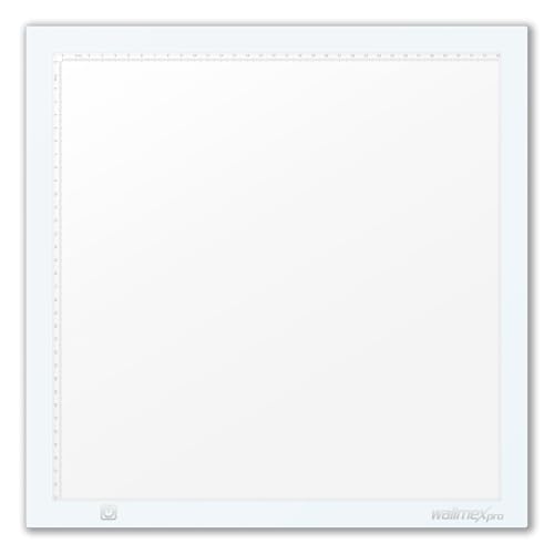 Walimex pro Shining White 380 LED Leuchttisch 15 W, Lightpad 38 x 38 cm, dimmbarer Lichttisch mit 5600 K Farbtemperatur, Zeichenbrett zum Abpausen, Malen, Zeichnen