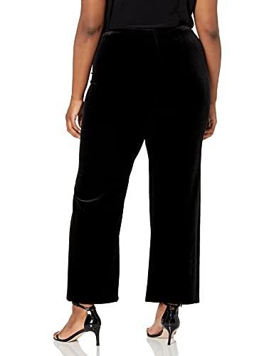 Image of Alex Evenings Womens Plus Size Straight Leg Dress Pant (Plus Petite Sizes) Dress Pants