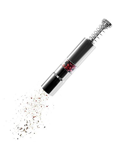 Ibili Pepper Grinder, Aluminium, Metallic, 20 x 10 x 4 cm