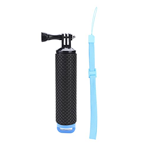 BTSEURY Anti Slip Floating Bobber Stick with Floaty Hand Grip Monopod Ideal for, Xiaomi Yi Perfect Action Camera Diving Accessory (Blue)